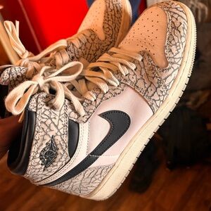 Jordan Sneakers in Black and Cream